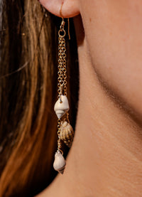 Seashell Trio Earrings