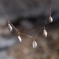 14k Rose Gold Filled Shell Necklace - Roxy + Jade