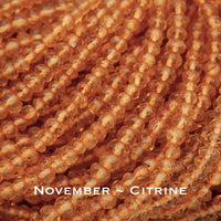 Personalized Birthstone Heart Chandelier Boho Style Necklace: 14k Gold Filled, 14k Rose Gold Filled or Sterling Silver