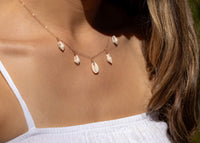 14k Rose Gold Filled Shell Necklace - Roxy + Jade