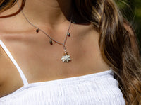 Star Limpet Seashell + Pearl Necklace