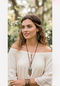 Personalized Birthstone Heart Chandelier Boho Style Earrings: 14k Gold Filled, 14k Rose Gold Filled or Sterling Silver