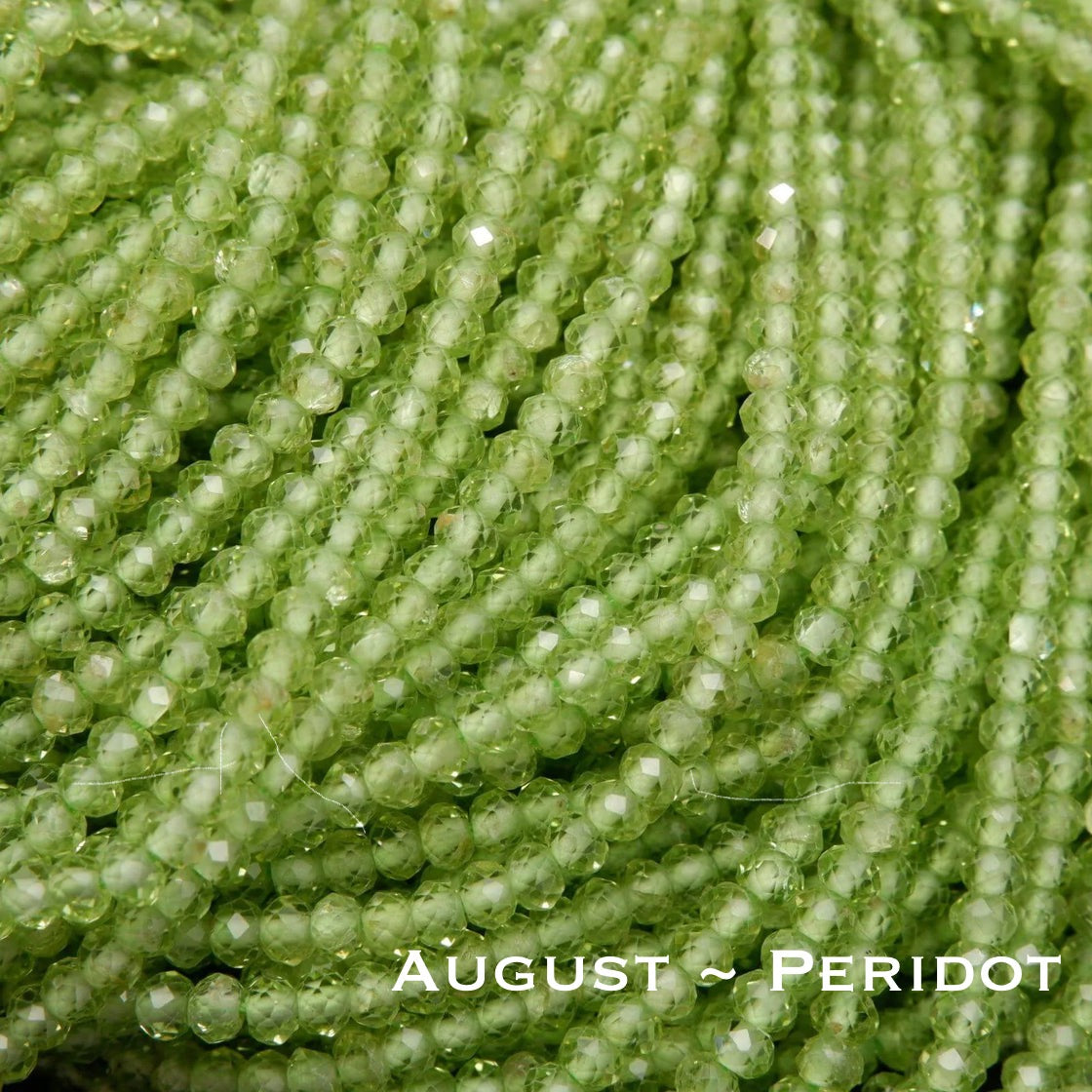 Personalized Birthstone Heart Chandelier Boho Style Necklace: 14k Gold Filled, 14k Rose Gold Filled or Sterling Silver